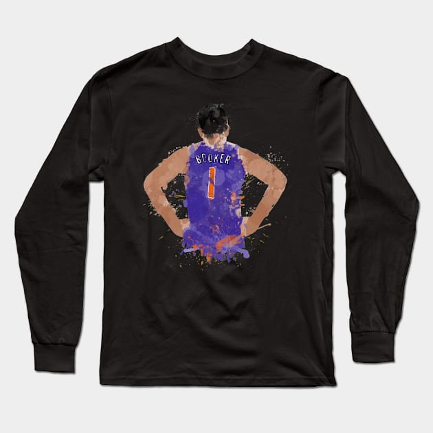 Devin-Booker Long Sleeve T-Shirt by patonvmaynes
